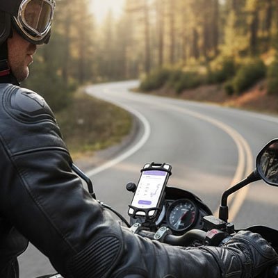 Support moto pour téléphone | SecureFix