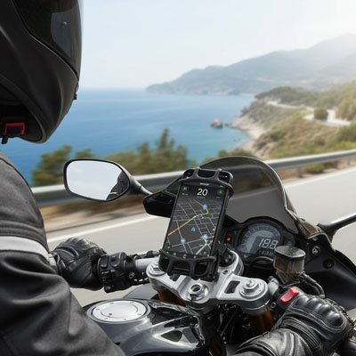 Support moto pour téléphone | SecureFix